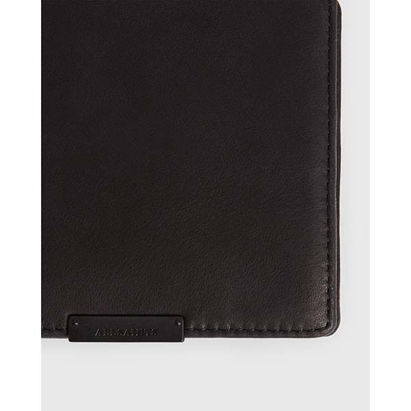 Allsaints Australia Mens Blyth Leather Wallet Black AU45-901
